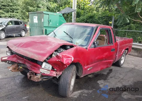 1997 Chevrolet S-10 Ls Fleetside Cmi из США, поврежденный, VIN 1GCCS19X5V8165256